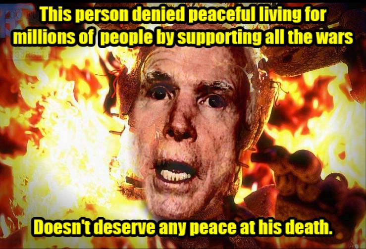 McCain On Fire